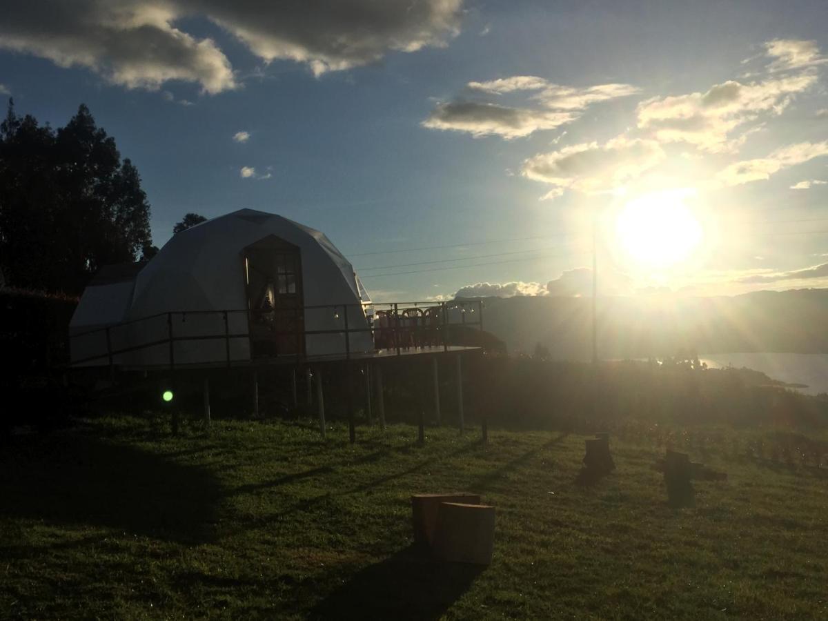 Glamping Ancestral Guatavita Eksteriør bilde