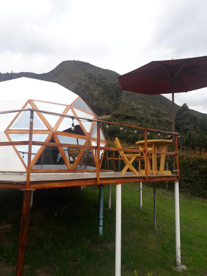 Glamping Ancestral Guatavita Eksteriør bilde
